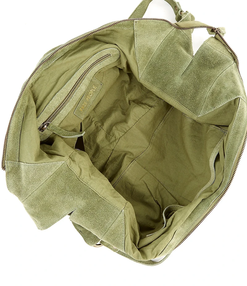 Free People Roma Suede Shoulder Hobo Bag