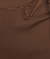 Free People Rosetto High Rise Column Maxi Satin Skirt