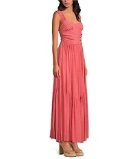 Free People Sasha Sweetheart Neck Sleeveless Maxi Dress