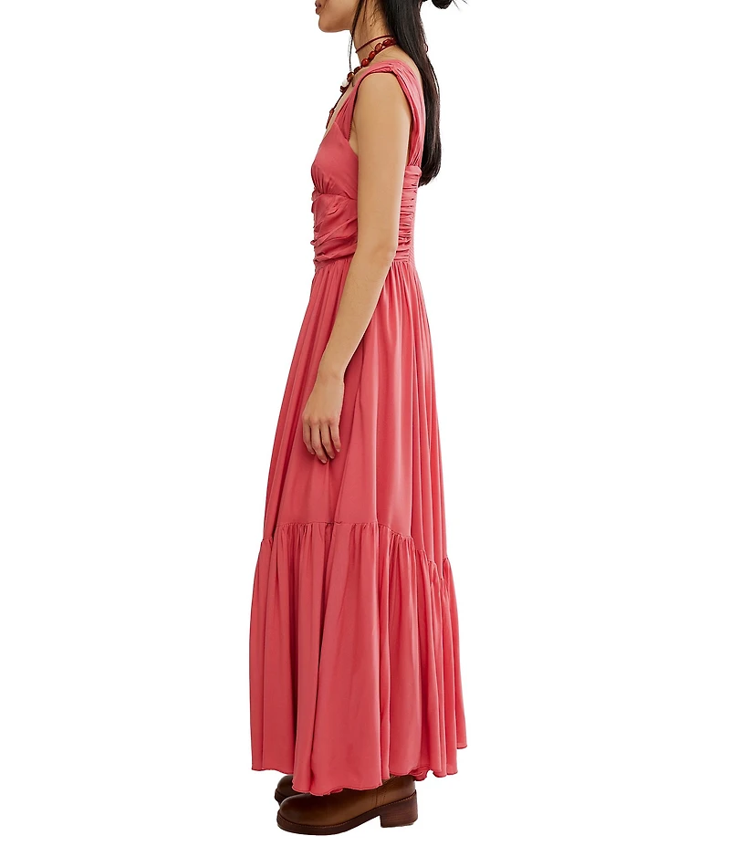 Free People Sasha Sweetheart Neck Sleeveless Maxi Dress