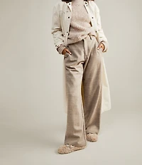 Free People Slumber Party Rhinestone Ornamented Faux Fur Slippers