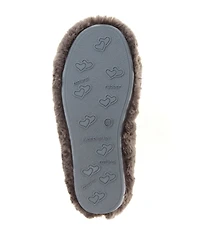 Free People Slumber Party Rhinestone Ornamented Faux Fur Slippers