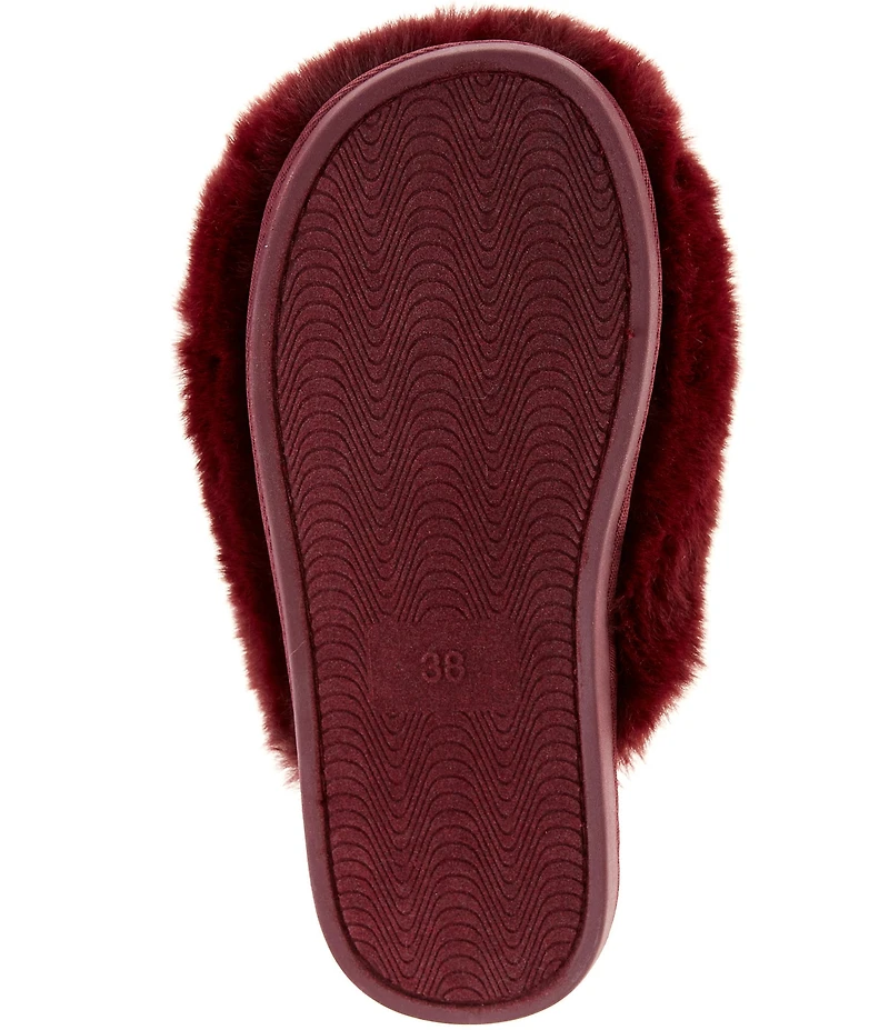 Free People Snowball Faux Fur Slippers