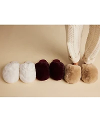 Free People Snowball Faux Fur Slippers