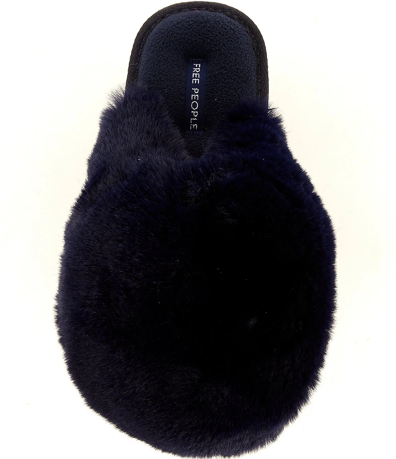 Free People Snowball Faux Fur Slippers