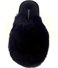 Free People Snowball Faux Fur Slippers