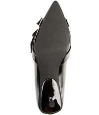 Free People So 90s Buckle Hardware Kitten Heel Pumps