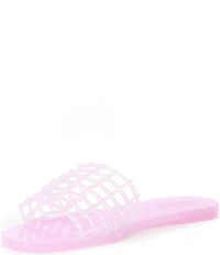 Free People So Jelly Grid Pool Slide Sandals