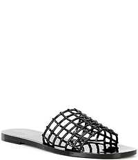 Free People So Jelly Grid Pool Slide Sandals