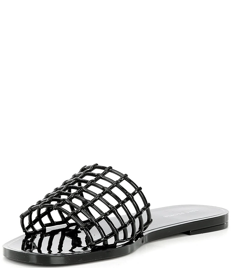 Free People So Jelly Grid Pool Slide Sandals