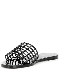 Free People So Jelly Grid Pool Slide Sandals