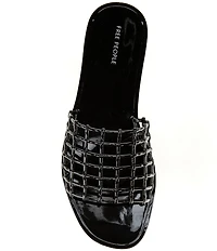 Free People So Jelly Grid Pool Slide Sandals