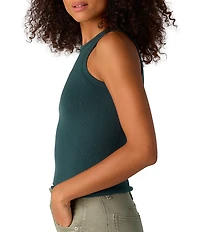 Free People So Soft Seamless Modal High Neck Sleeveless Tank