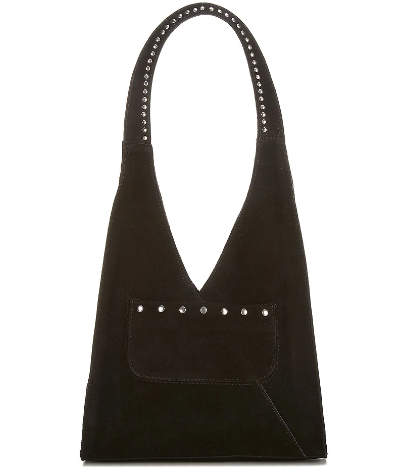 Free People Soho Suede Studded Shoulder Bag