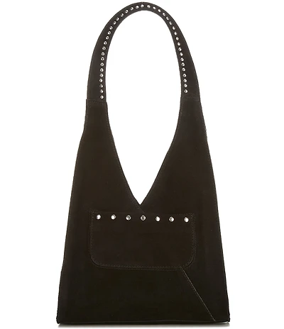Free People Soho Suede Studded Shoulder Bag