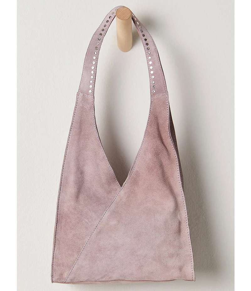 Free People Soho Suede Studded Shoulder Bag