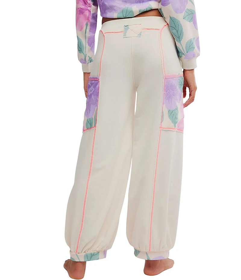 Free People Summer Loving Knit Oversized Joggers