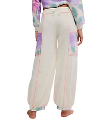 Free People Summer Loving Knit Oversized Joggers