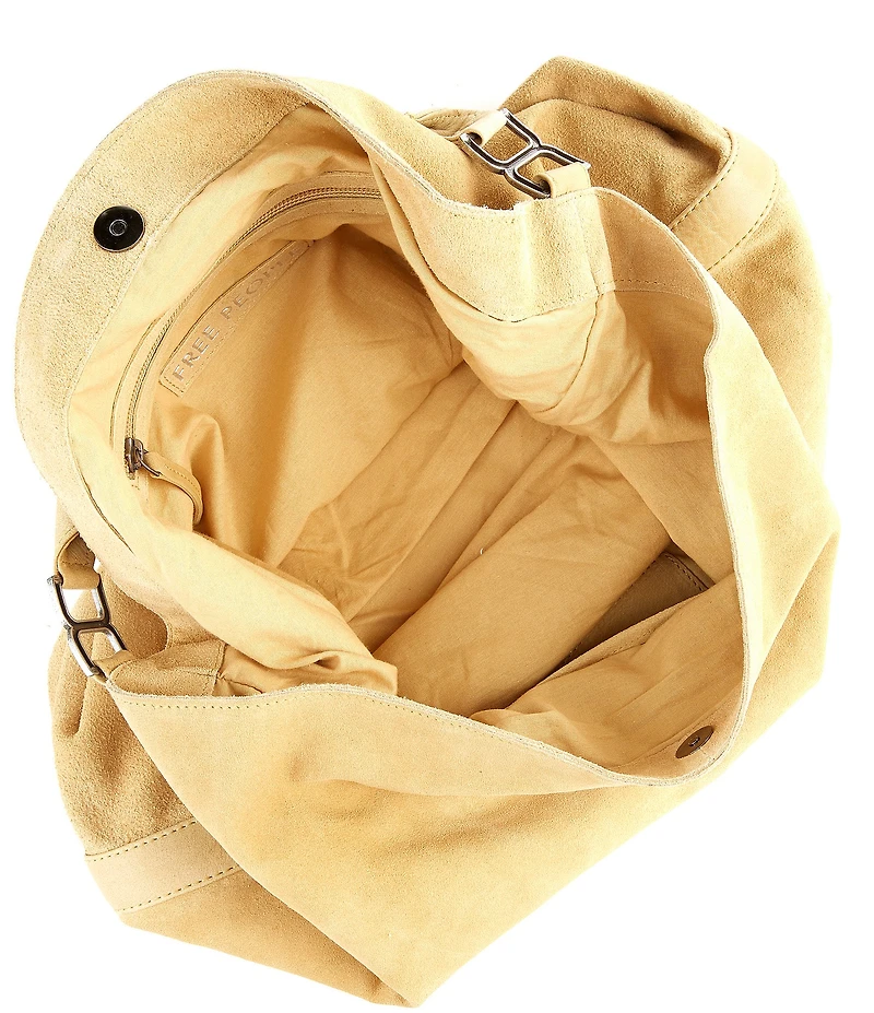 Free People Suzie Suede Slouchy Oversized Tote Bag