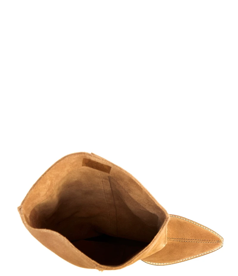 Free People Sway Low Slouch Suede Tall Boots