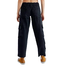 Free People Tahiti Low Rise Straight Leg Cargo Pants