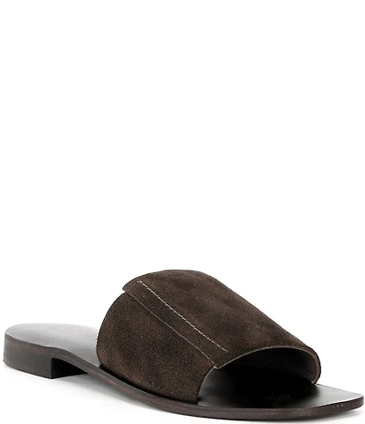 Free People Verona Suede Slide Sandals