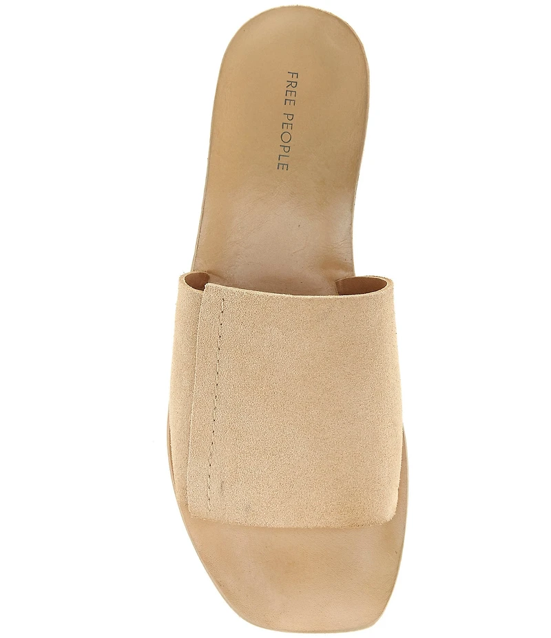 Free People Verona Suede Slide Sandals