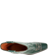 Free People Wandering Leather Western Booties