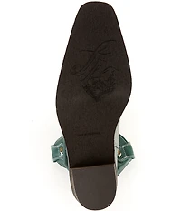 Free People Wandering Leather Western Booties