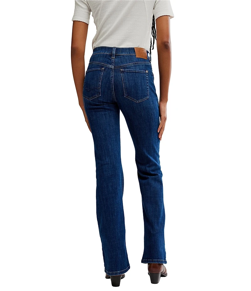 Free People We The Free Double Knot High Rise Bootcut Leg Denim Jeans