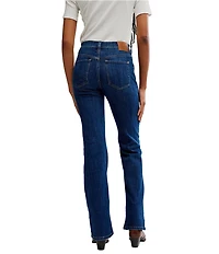 Free People We The Free Double Knot High Rise Bootcut Leg Denim Jeans