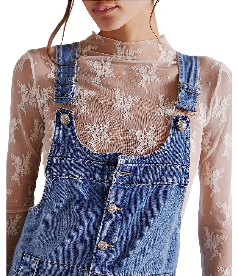Free People We The Free Edie Denim Skirtall
