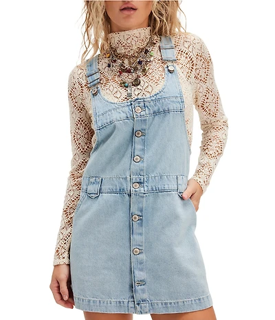 Free People We The Free Edie Denim Skirtall