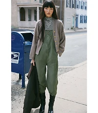 Free People We The Free Jude One Piece Square Neck Overalls