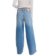 Free People We The Free Kellee High Rise Ultra Wide Leg Jeans