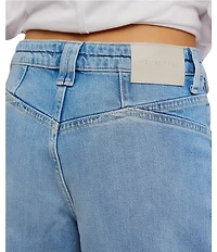 Free People We The Free Kellee High Rise Ultra Wide Leg Jeans