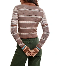 Free People We The Free Level Up Swift Collared Long Sleeve Top