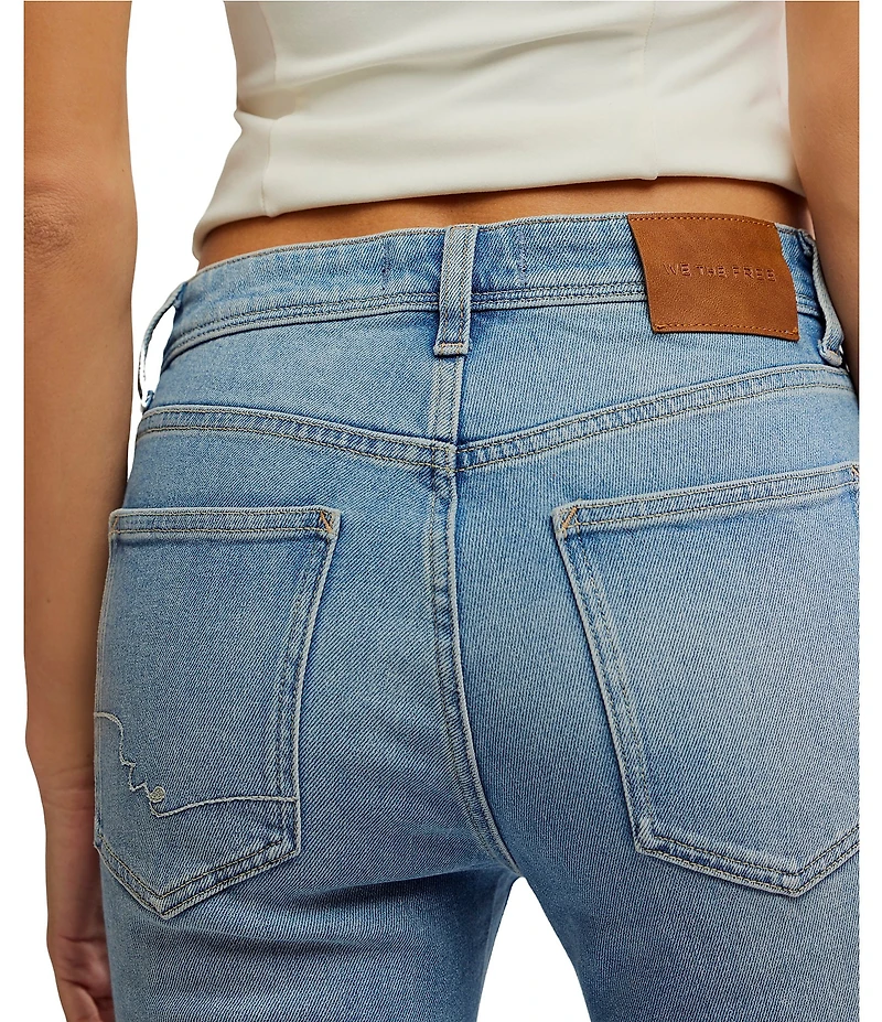 Free People We The Free Love Bomb Mid-Rise Flare Jeans