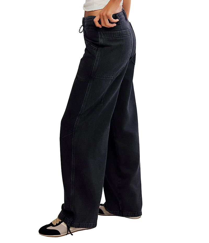 Free People We The Free Love Language Low Rise Boyfriend Jeans