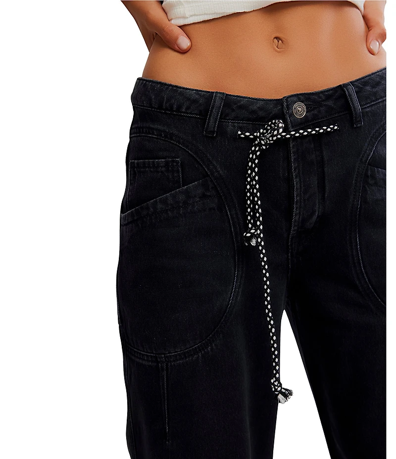 Free People We The Free Love Language Low Rise Boyfriend Jeans