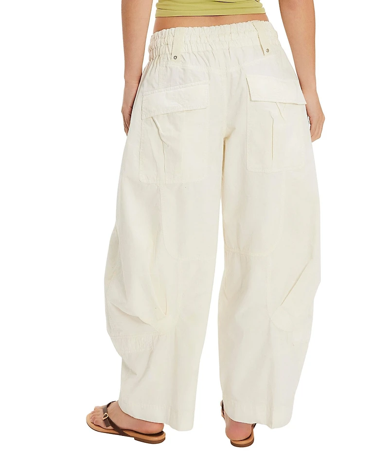 Free People We The Free Onset Mid-Rise Parachute Cargo Pants