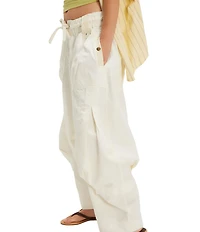 Free People We The Free Onset Mid-Rise Parachute Cargo Pants