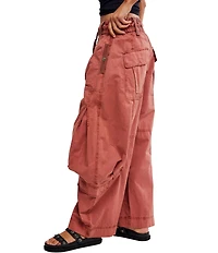 Free People We The Free Onset Mid-Rise Parachute Cargo Pants
