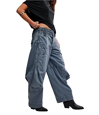 Free People We The Free Onset Mid-Rise Parachute Cargo Pants