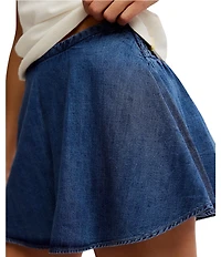 Free People We The Free Paradise Found Denim Skort