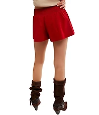 Free People We The Free Paradise Found Faux Suede Mini Skort