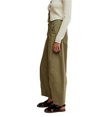 Free People We The Free Rylee Chino Mid Rise Wide Leg Crop Pant