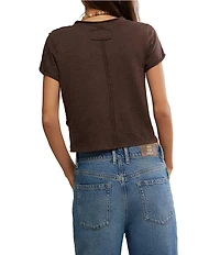Free People We The Free Take 2 V-Neck Short Sleeve Tee