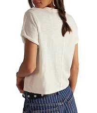 Free People We The Free Take 2 V-Neck Short Sleeve Tee