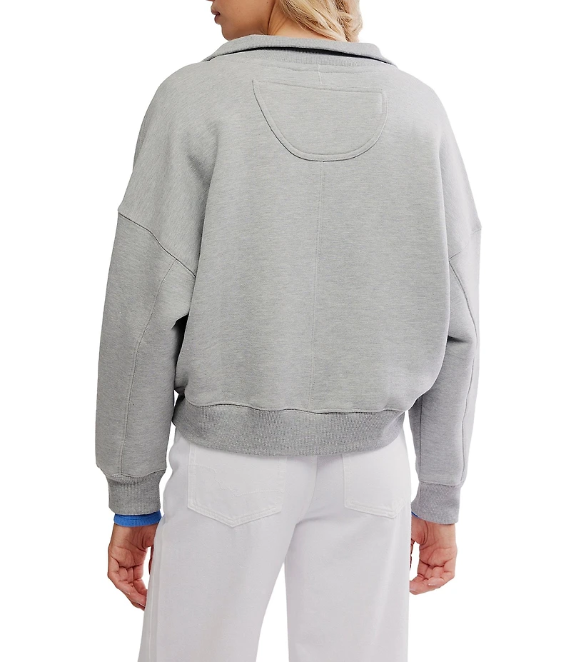 Free People We The Free Timeless Funnel-Neck Long Sleeve Pullover